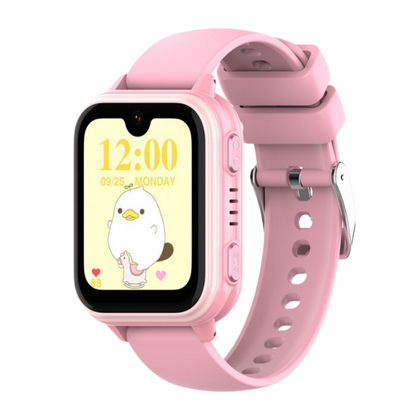 Montre connectée rose pour enfant avec Geolocalisation