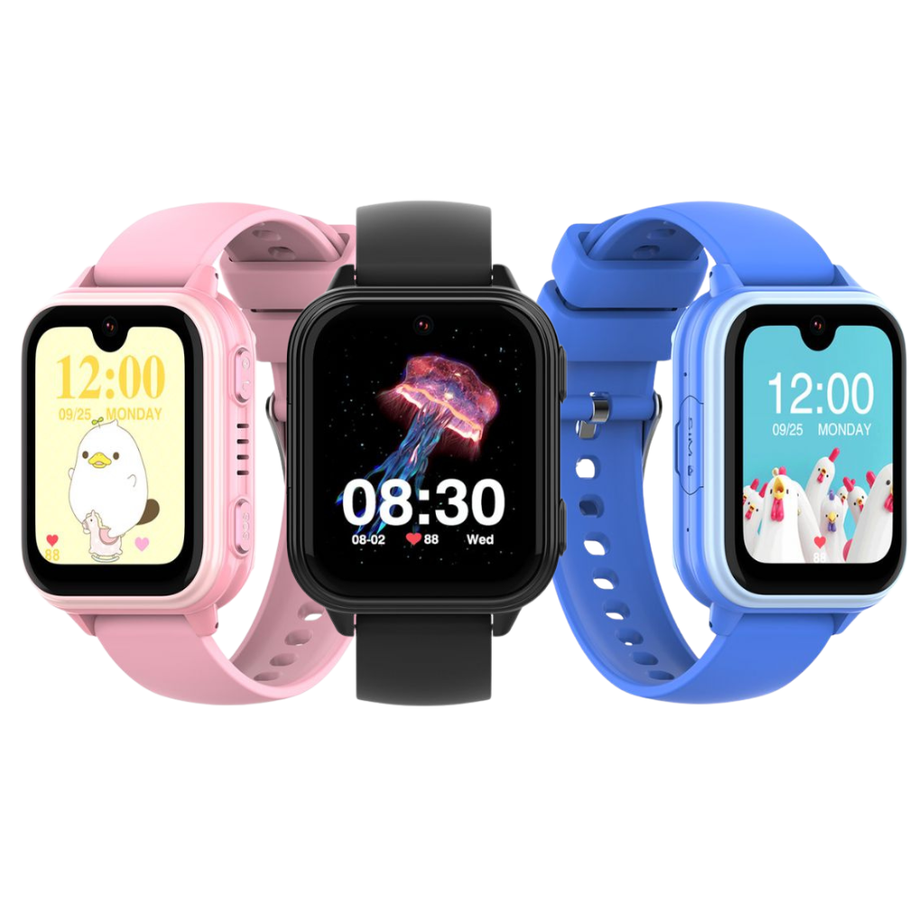 Montre pour enfant Bleu Rose Noir