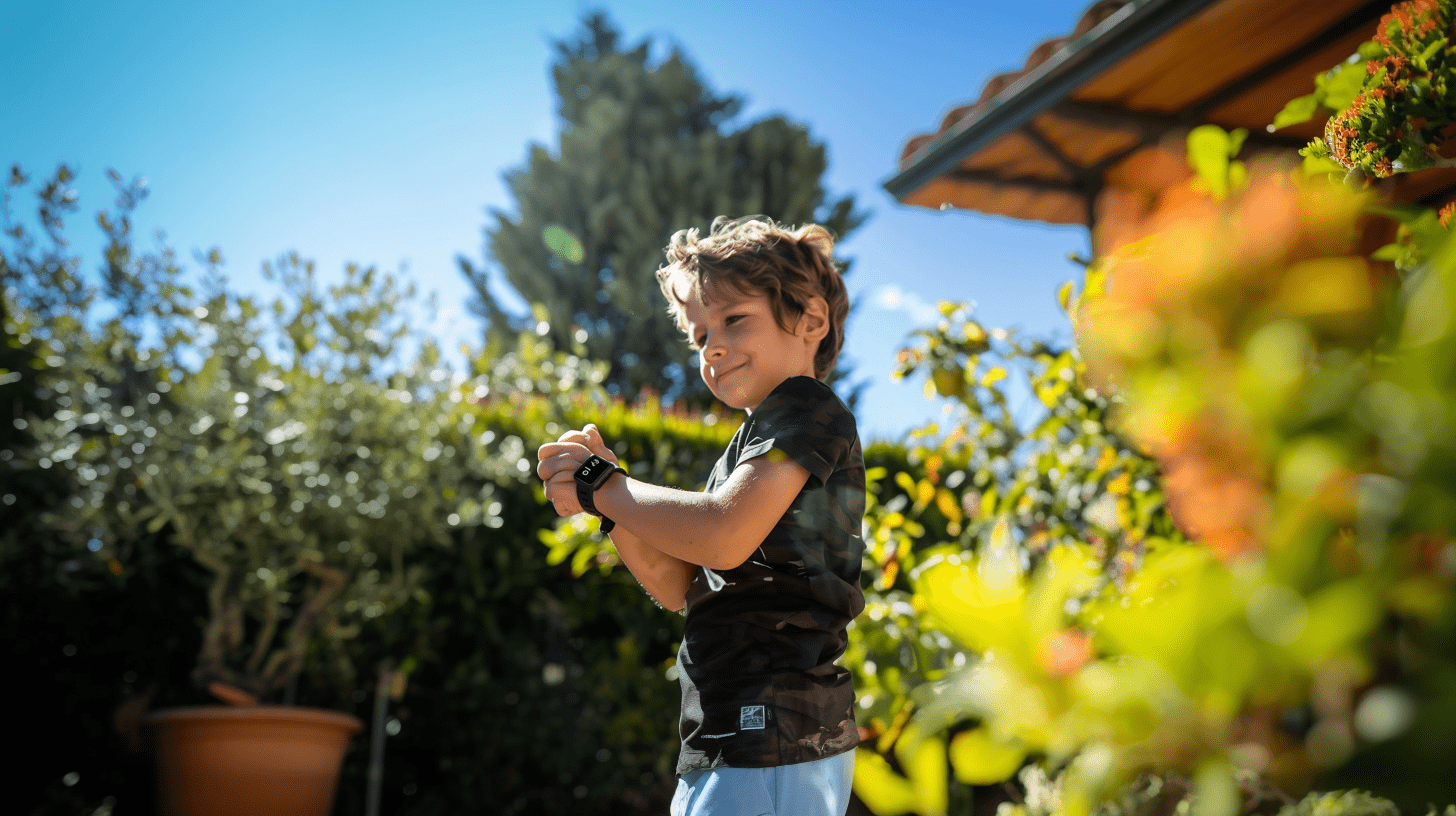 Cadeau pour enfants une montre connectée Kid connect plus