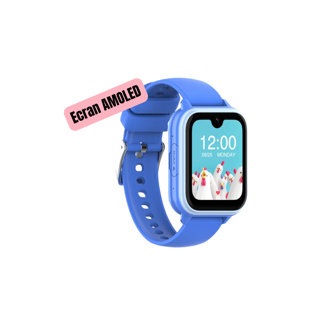 Montre pour enfant Rose Ecran Amoled 